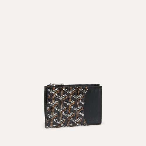 Goyard Bourbon zipped card holder