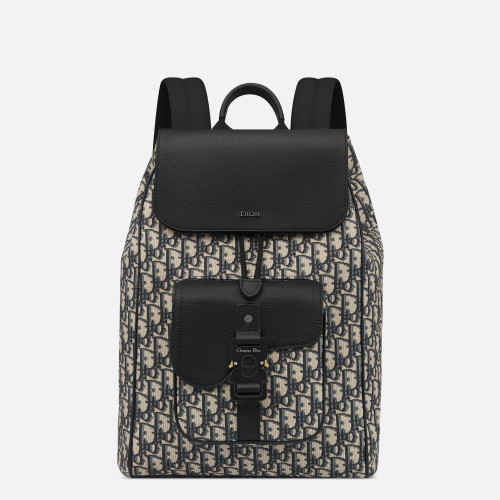 Dior Saddle Backpack with Flap