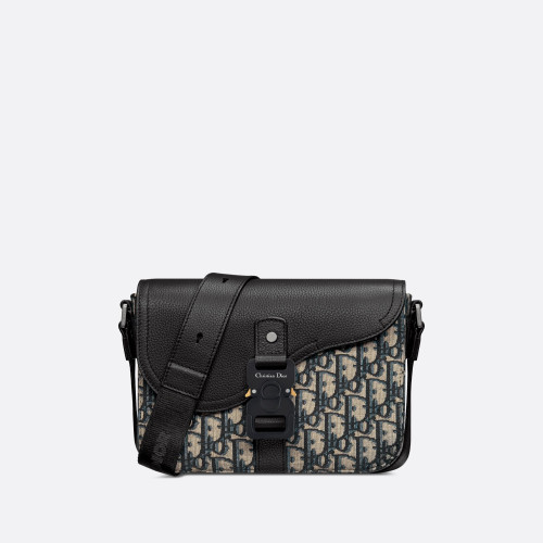 Dior Small Saddle Messenger Bag with Flap