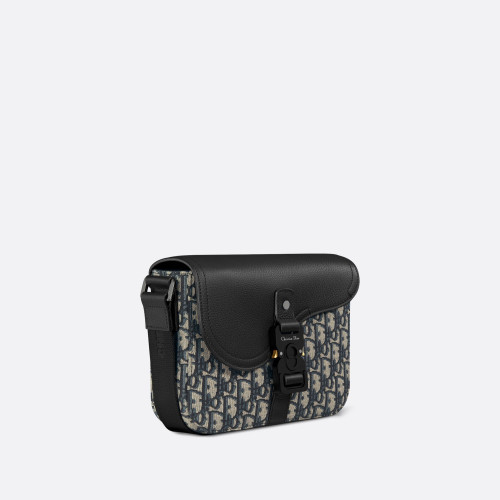 Dior Small Saddle Messenger Bag with Flap
