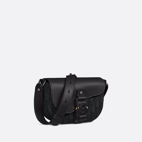 Dior Mini Saddle Messenger Bag with Flap