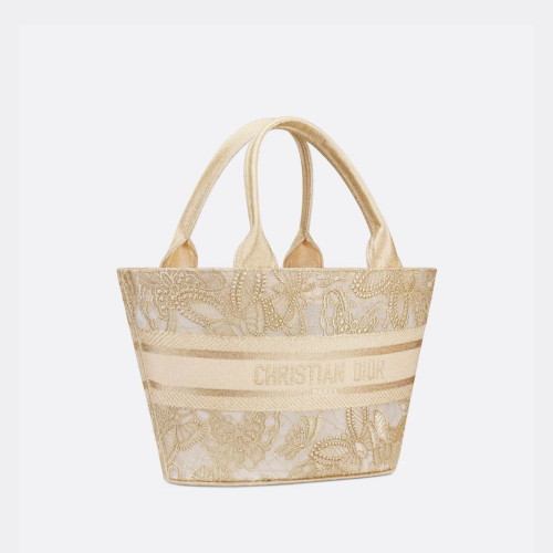 Dior hat basket bag