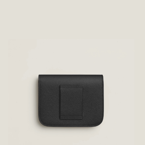 Hermès Constance Slim wallet #89 noir