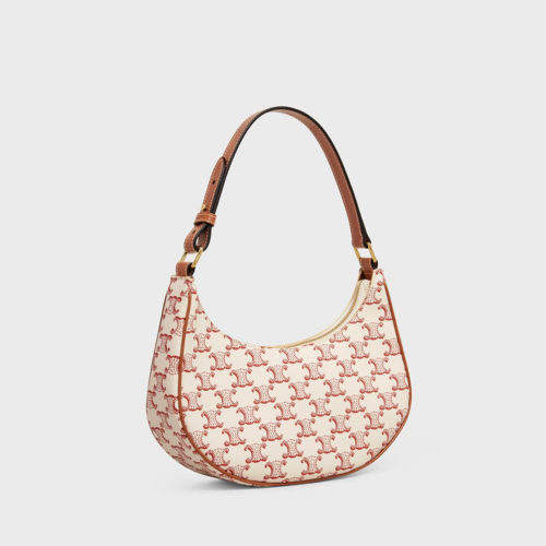 Celine Ava Bag IN Triomphe Canvas and calfskin