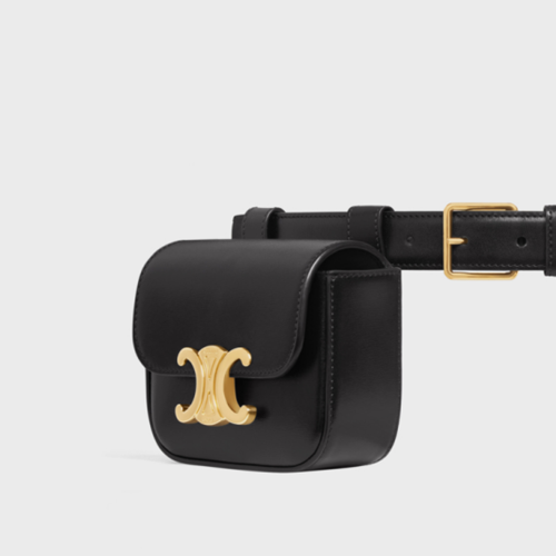 Celine Triomphe Belt Bag IN SHINY CALFSKIN