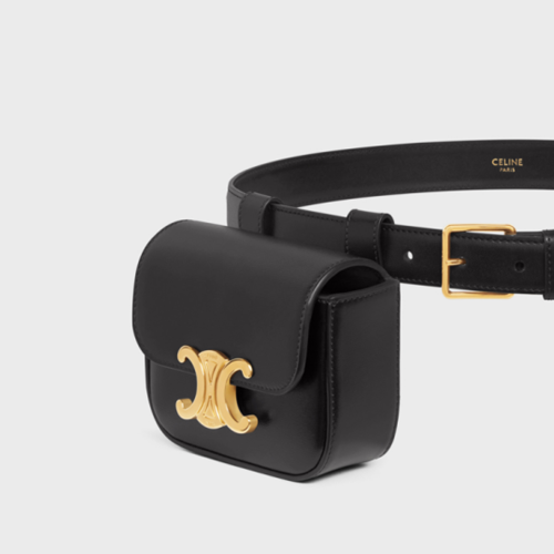 Celine Triomphe Belt Bag IN SHINY CALFSKIN