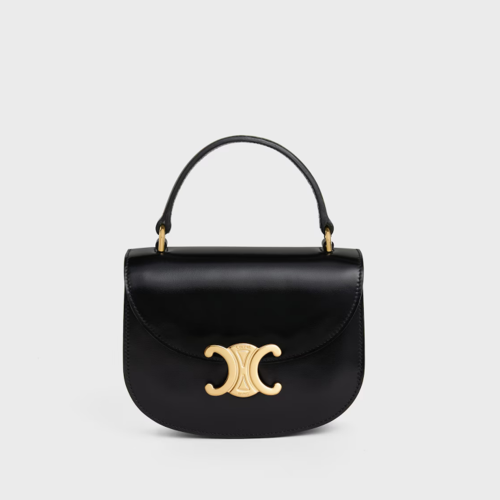 Celine Mini Besace Clea IN SHINY CALFSKIN