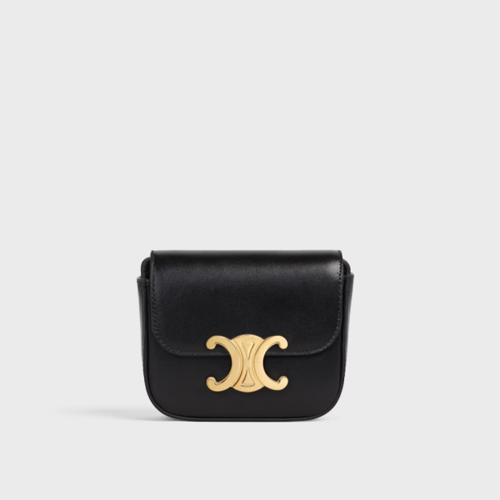 Celine Mini Claude in Shiny calfskin