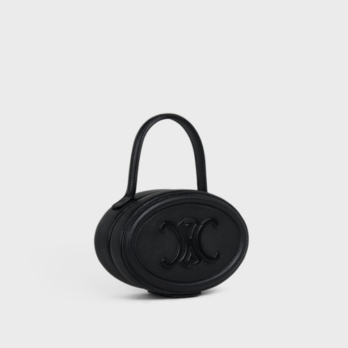 Celine Oval Minaudiere Cuir Triomphe Bag