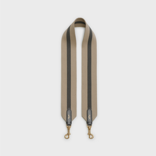 Celine Short Strap IN TEXTILE AND CALFSKIN