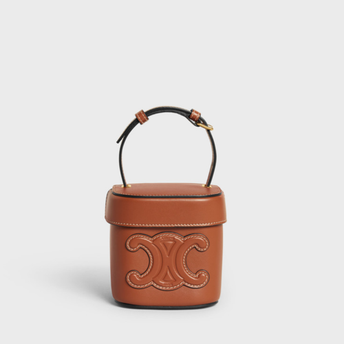 Celine Small Box Cuir Triomphe in Smooth Calfskin