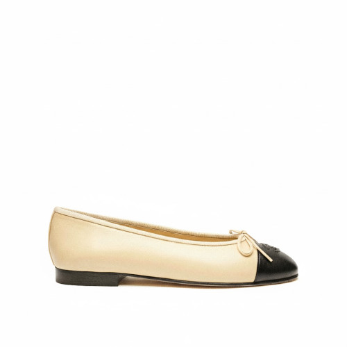 CHANEL Ramskin Ballerina Flats