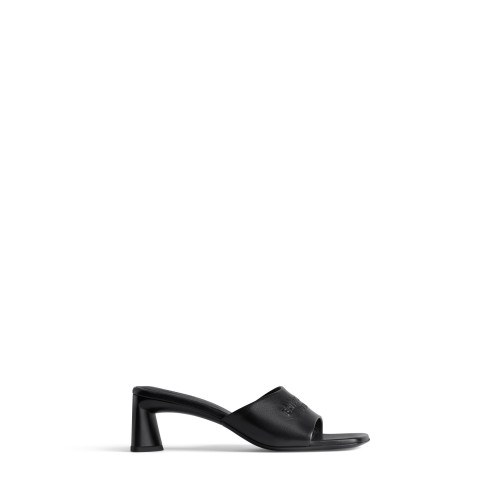 BALENCIAGA WOMENS DUTY FREE SANDAL IN BLACK
