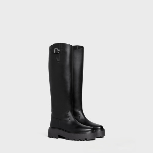 CELINE BUCKLED HIGH BOOT
