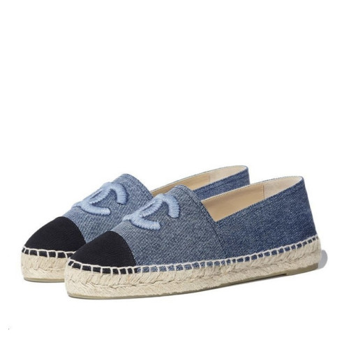CHANEL CC Logo Denim EspaDue