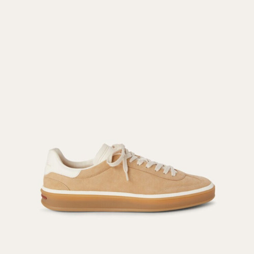 Loro Piana Tennis Walk Sneaker Suede Calf Split