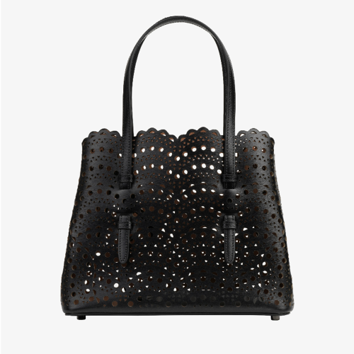 ALAIA MINA 25 BAG IN VIENNE WAVE CALFSKIN