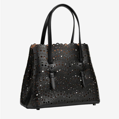 ALAIA MINA 25 BAG IN VIENNE WAVE CALFSKIN