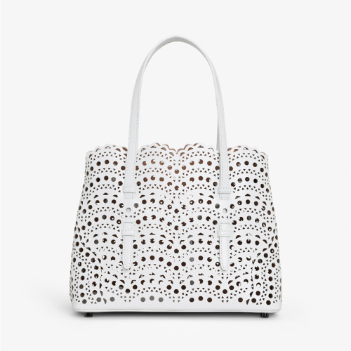 ALAIA MINA 25 BAG IN VIENNE WAVE CALFSKIN