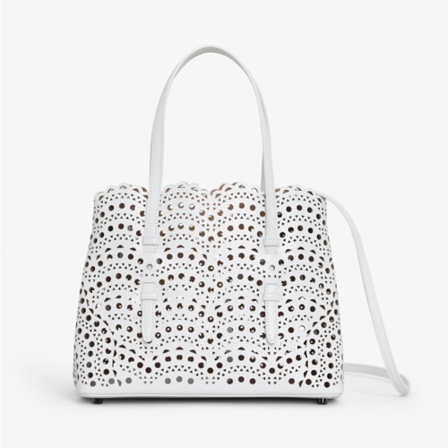 ALAIA MINA 25 BAG IN VIENNE WAVE CALFSKIN