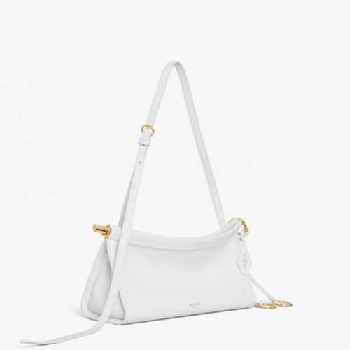 ALAIA LE CLICK EAST WEST MEDIUM BAG IN LEATHER