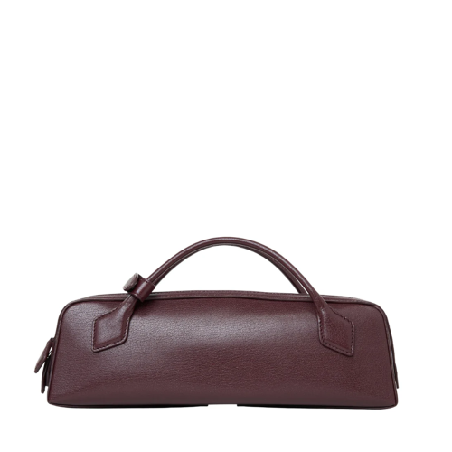 ALAIA LE TECKEL CLUTCH IN SHINY GOATSKIN