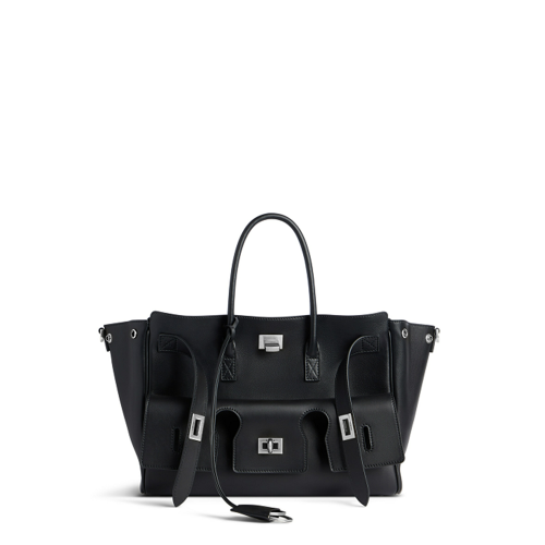 Balenciaga Bel Air Small Carry All Bag in Black