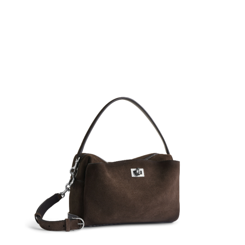 Balenciaga Mens Rodeo Camera Bag in Light Espresso