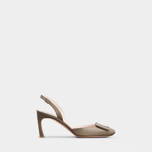 Roger Vivier Trompette Slingback Pumps in patent leather