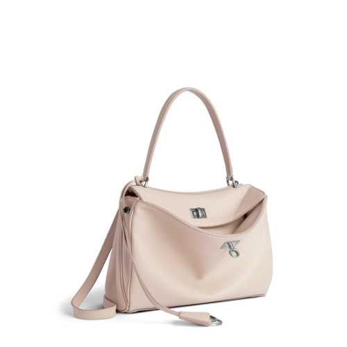 Balenciaga Womens Rodeo Handbag Small in Almond