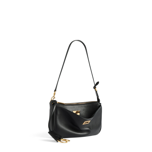 Balenciaga Womens Rodeo Sling Pochette in Black