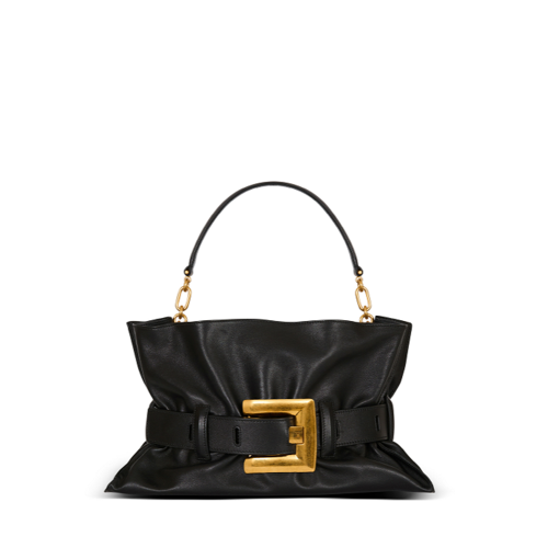 Balmain Medium Anthem Shoulder bag in leather
