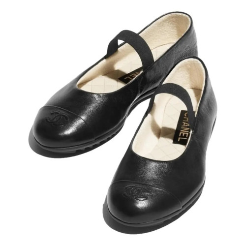 CHANEL MARY JANES Lambskin black