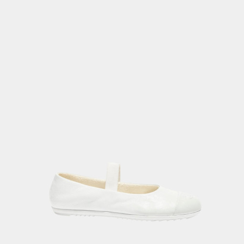 CHANEL MARY JANES Lambskin White
