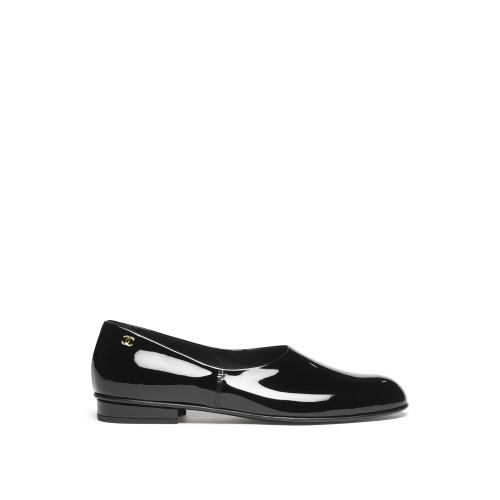 CHANEL 24FW Patent Calfskin Moccasin Loafers