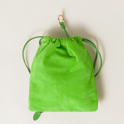 Miu Miu suede pouch