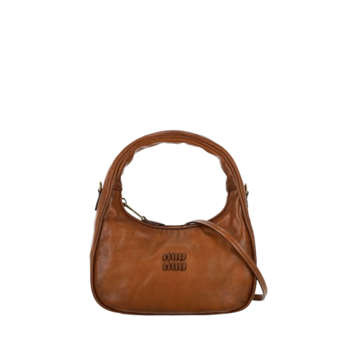 Miu Miu Wander leather hobo bag