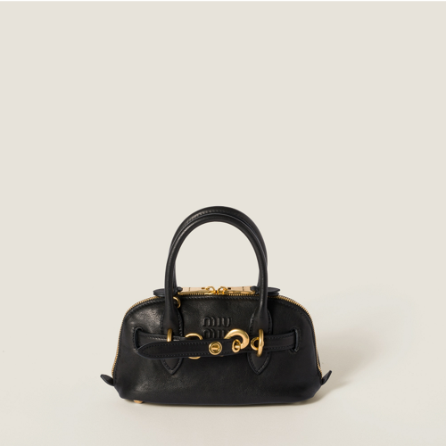 Miu Miu Aventure mini nappa leather bag