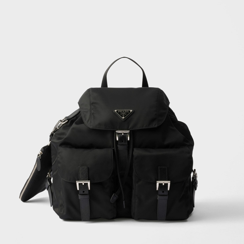 Prada Medium Re-Nylon backpack with pouch