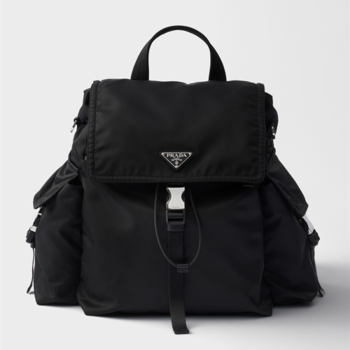 Prada Explore Re-Nylon and leather backpack