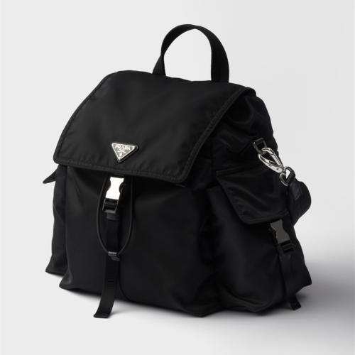 Prada Explore Re-Nylon and leather backpack