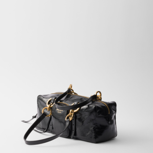 Prada Dangle medium leather top-handle bag