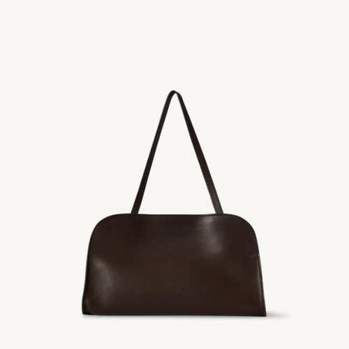 The Row Peggy Clutch in Leather