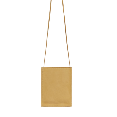 The Row Beige Small To Go Nubuck Bag