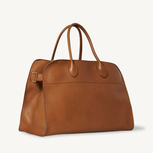 The Row Soft Margaux 15 Bag in Leather