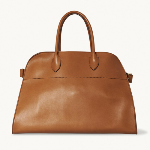 The Row Soft Margaux 17 Bag in Leather