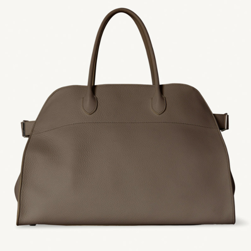 The Row Soft Margaux 17 Bag in Leather