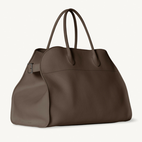 The Row Soft Margaux 17 Bag in Leather