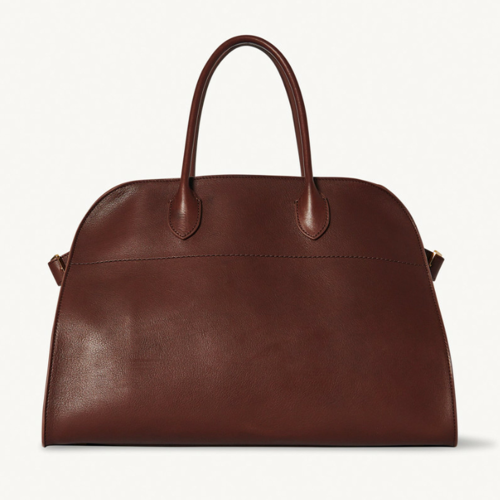 The Row Soft Margaux 17 Bag in Leather