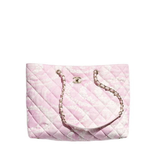 CHANEL coco beach shopping bag